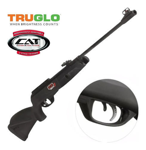 Rifle Aire Comprimido Gamo Black Knight Igt Mach 1 5.5 Mm