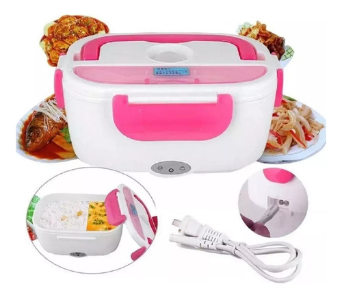 Lonchera Térmica Eléctrica Lunch Box Portátil Termo Comida