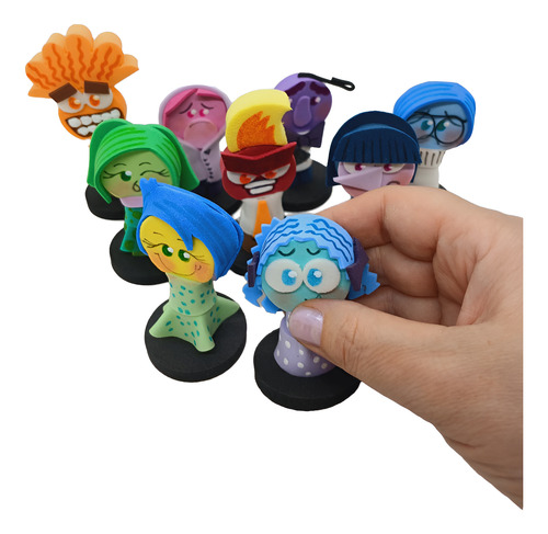 Kit Divertidamente Para Constelacao Familiar 9 Personagens