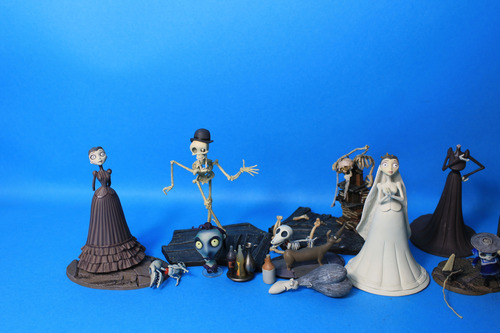 Lote 11 Figuras Miniaturas Corpse Bride Mcfarlane Toys (Usado)