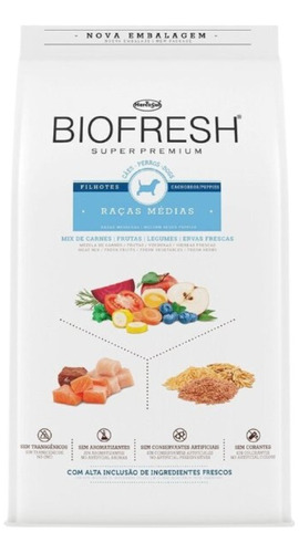 Alimento Biofresh Perro Cachorro Raza Media 10kg