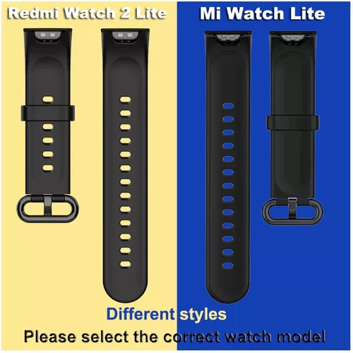 Comprar Correa de reloj para Xiaomi Mi Watch Lite pulsera Redmi Watch  pulsera con patrón de marca de agua