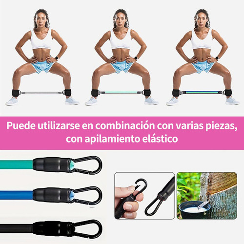 De 5 Pzs/set Grilletes Para Tobillo Gym Entrenamiento De