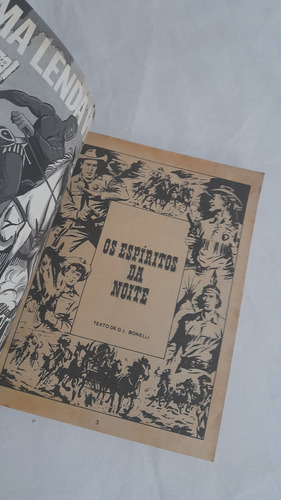 Revista Gibi Tex N° 256 : Os Espíritos Da Noite - Globo 1991 (Usado)
