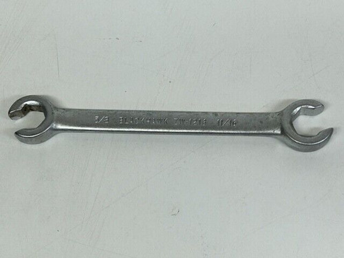 5/8 X 11/16 Flare Nut Wrench, Matte, Zw1216 Blawkhawk By Cck