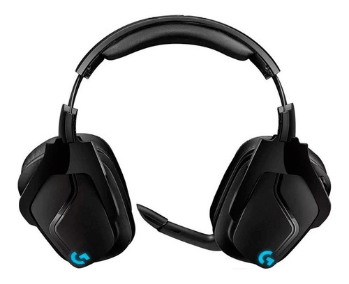 Imagen 9 de 10 de Auriculares gamer inalámbricos Logitech G Series G935 G935 negro y azul con luz rgb LED
