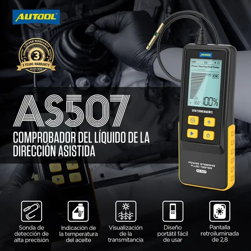 Probador De Fluidos Direccionales Automotrices As507