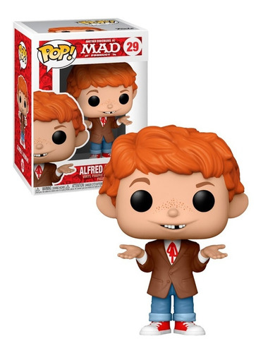 Funko Pop Mad Tv Alfred E Neuman #29 (Usado)