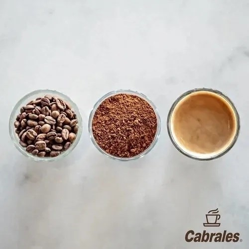 Imagen 3 de 6 de 750gr Cafe Molido Cabrales Sin Tac Brasil + Colombia + Vita