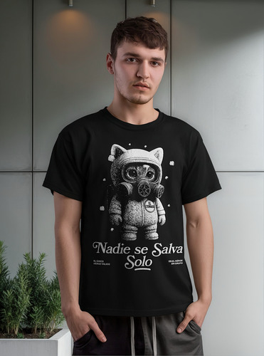 Remera El Eternauta Nadie Se Salva Solo-100% Algodón Premium