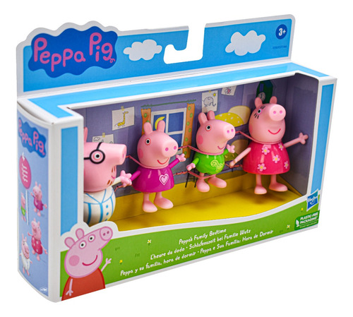 Peppa Pig Peppa Y Su Familia Hora De Dormir Set Hasbro