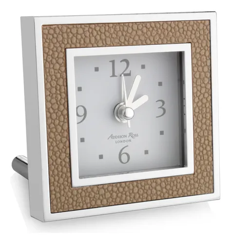 Reloj Despertador Plateado