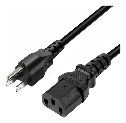 Pack De Cable De Alimentacin Universal 3 Prong 5ft