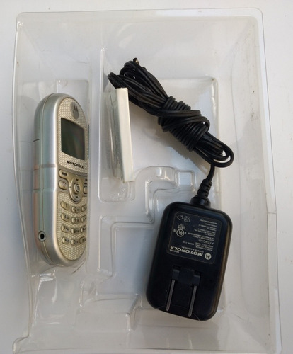 Celular Simples Motorola C200 Gsm Prata - Reliquia Colecao