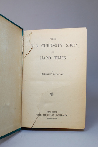Charles Dickens The Old Curiosity Shop En Inglés (Usado)