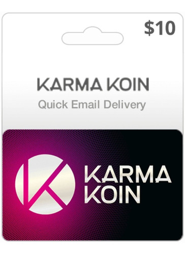 Karma Koin 10 Usd Entrega En Minutos