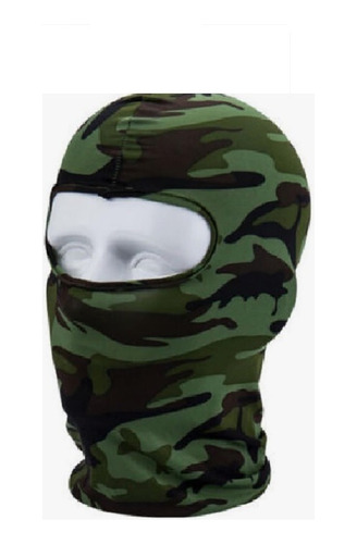 Balaclava Pasamontañas Camuflado Woodland Camo Termico