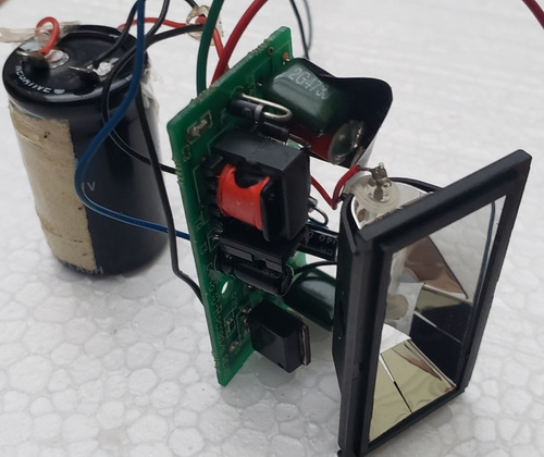 Circuito De Luz Flash Com Lâmpada Funcionando (Usado)
