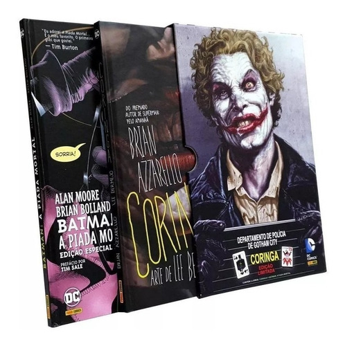 Box Coringa De Brian Azzarello + A Piada Mortal Capa Dura