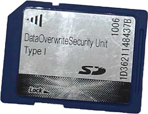 Tarjeta Ricoh Sd Data Overwrite Security Unit Seguridad Alta