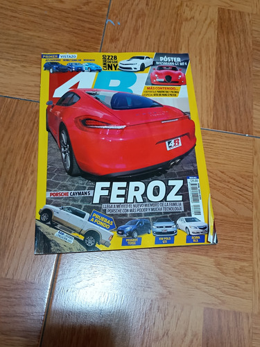 Revista 4 Ruedas México #224 Mayo 13 Porsche Cayman S