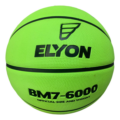 Balon Baloncesto Elyon Bm7-6000 , Num 7, Exterior Interior