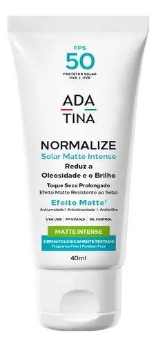 Protetor Solar 12HS Pele Oleosa Normalize Matte Intense FPS 50