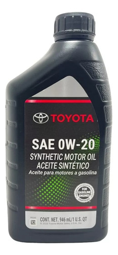 Aceite Full Sintetico 0w20 Toyota Original Tienda Fisica