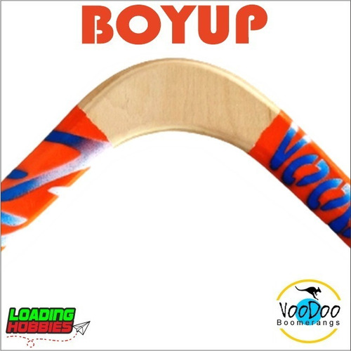 Imagen 2 de 8 de Boomerang Voodoo Boyup Madera Diestro 20 30 Metros Bumeran