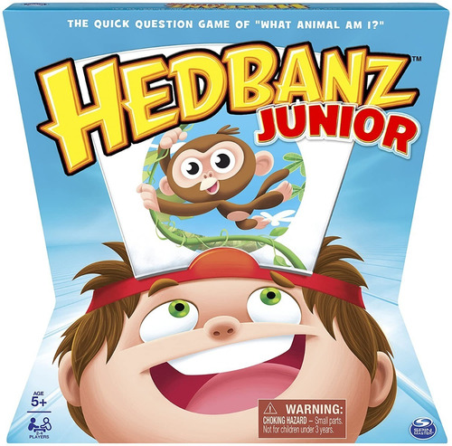 Juego De Mesa Hedbanz Junior ¿qué Animal Soy Yo? Original
