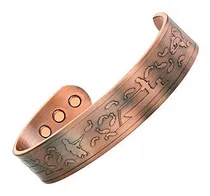 Comprar Brazalete De Pulsera Magnética De Cobre Puro Para Hombres Wi