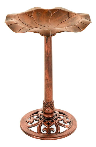 Bb5165 Pedestal De Hoja De Lirio Vintage Decoración De...