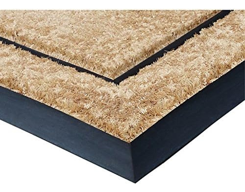 Single Picture Black Frame With Coir Rubber Border Dirt...