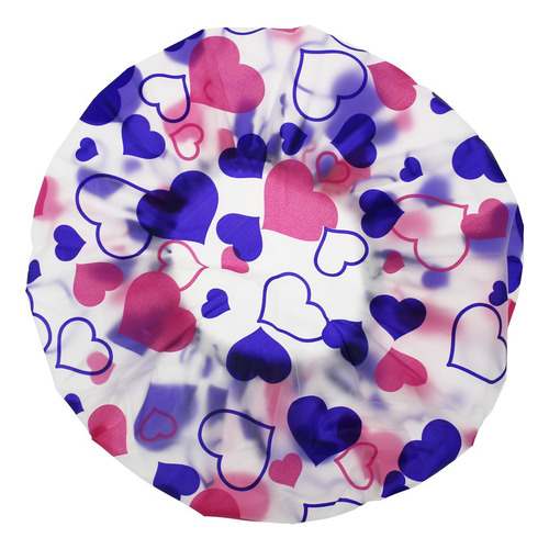 Ljy 13 Pieces Assorted Shower Caps Elastic Waterproof Plasti