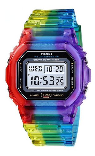 Reloj Digital Skmei Luminous A Prueba De Golpes E Impermeabl