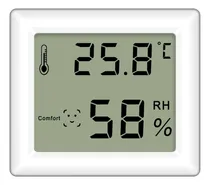 Comprar Termómetro Higrómetro Interior Con Pantalla Grande Para El H
