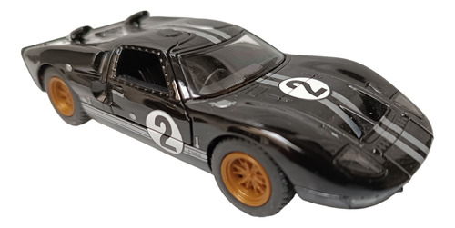 Escala 1/32, Ford Gt Mk 2,  1966, Kinsmart, 13.1cms Largo. 