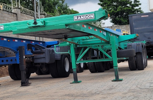 Porta Container Randon Ano 08/08 Com Pneus!