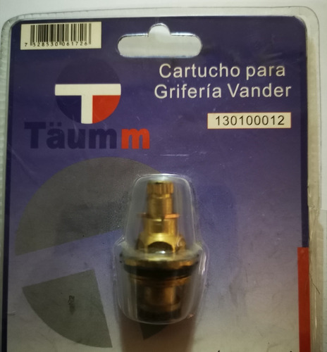 Cartucho Cartridge De Griferia Vander Taumm /ferrepernos 