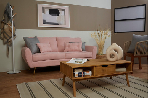 Sofa Chris Rosa Këssa Cdmx