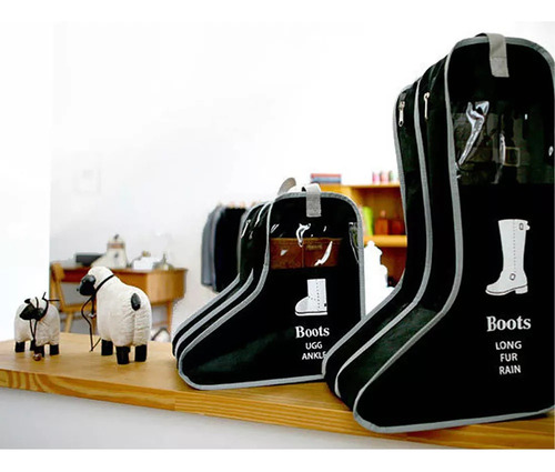 Bolsa Portátil Transparente Para Guardar Botas
