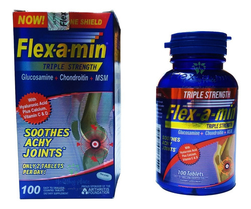 Flex-a-min Glucosamine X 100 Capsul - Unidad a $319