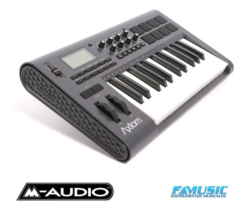 Controlador Midi M-audio Axiom 25 Teclas Midi Usb 50%off