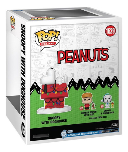Funko Pop Tv Deluxe Peanuts - Snoopy With Doghouse Holi 1629