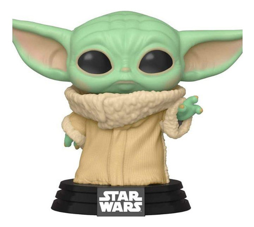 Figura Funko Pop Star Wars Baby Yoda Grogu Usando La Fuerza