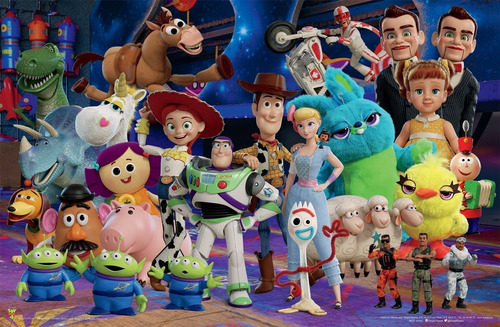 Poster Toy Story 4,  Kit 3 Piezas. 