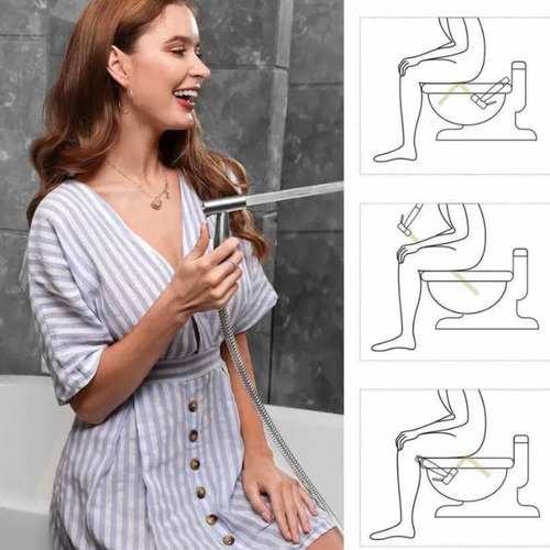 Ducha Bidet Wc Árabe Acero Inoxidable