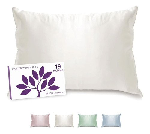 Funda De Almohada De Seda Mulberry Park 19 Momme Para Niños 