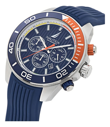 Reloj Para Hombre Nautica One Napnof302 Azul