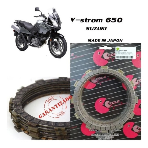 Discos De Croche Clutch Moto Suzuki Vstrom 650 Dl1000 